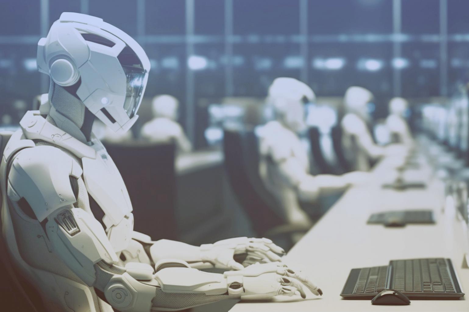 Espacio de trabajo remoto configurado para aprendizaje tecnológico